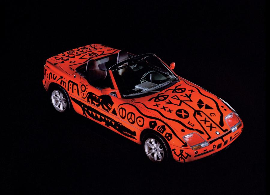  BMW Z1 Art Car by A.R. Penck 1991 года  (фото 7 из 7)